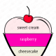 we ice treat raspberry cheesecake