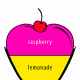 we ice flavor raspberry lemonade
